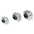 Бесплатная доставка 10 шт. SC12VUU SC12V SCV8UU SCV10UU 12 мм линейный подшипник блок DIY линейный подшипник скольжения 3D фрезерный станок с ЧПУ линейные стержни