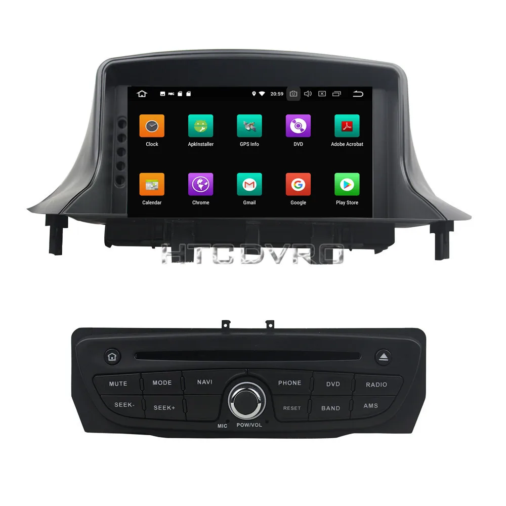YMODVHT 7 дюймов Android 8 0 Восьмиядерный PX5 4 ГБ Автомобильный DVD плеер Радио Стерео GPS для