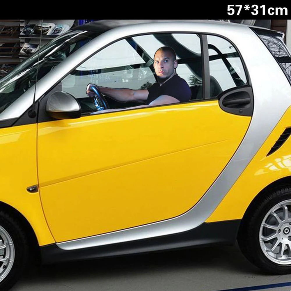 Автомобильный Стайлинг Aliauto быстрый и яростный Пол Уокер вин наклейка на окно