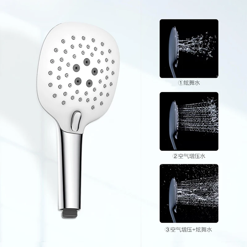 Shower head JOMOO Массажная Лейка душевая головка 3-спрей функции экономии воды высокого давления дождевой ручной душ-водопад опрыскиватель - Цвет: Shower head