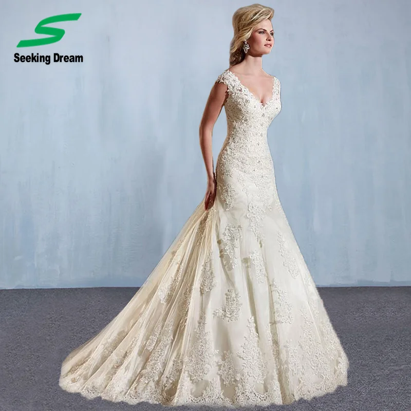 2017 Лидер продаж пикантные белые v-образным вырезом бальное платье кружевное