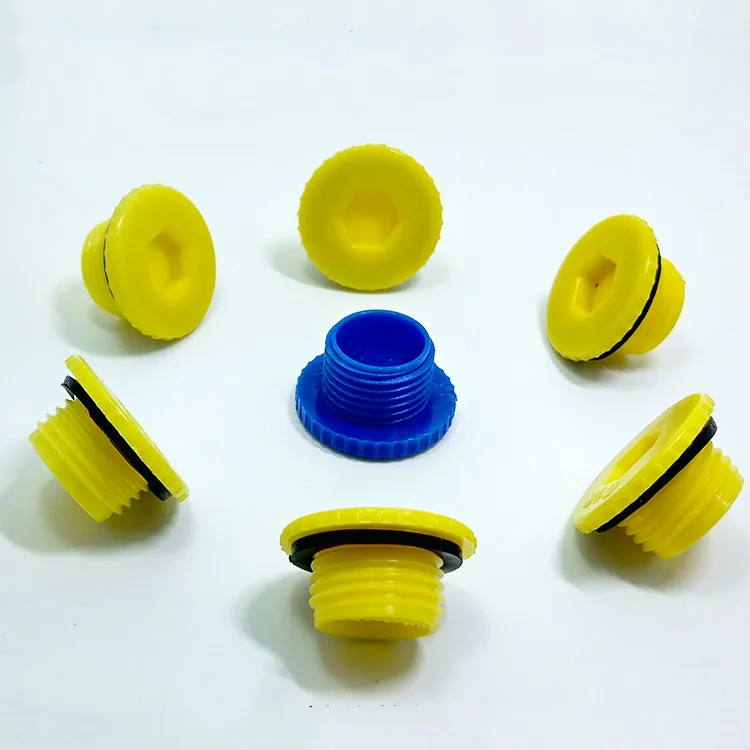 

Шестигранная пластиковая внешняя Резьбовая пробка для предотвращения утечки, заглушка для защиты от утечки, внутренняя крышка