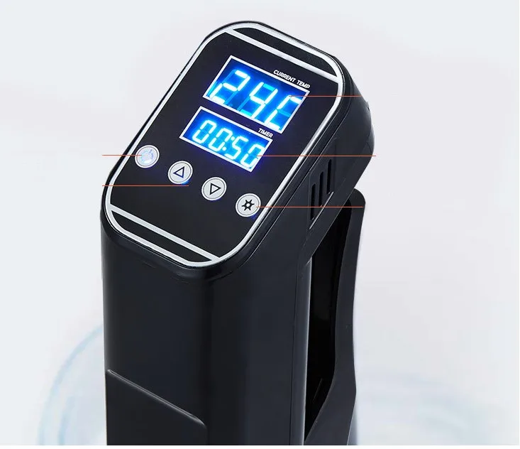 Slow Sous Vide пищевая плита 1000 Вт Мощный циркулятор погружения ЖК дисплей цифровой