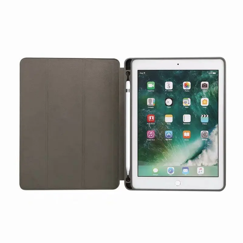 Чехол для ipad 9,7 со слотом для ручки, умный чехол для ipad 5/6/Air 2/Pro 9,7, чехол для планшета с функцией автоматического сна/пробуждения