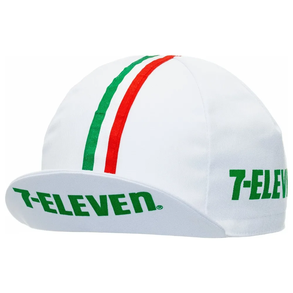 Ретро 7-ELEVEN велосипедные шапочки Белый велосипед одежда шляпа дышащий классический велосипед шапки для мужчин и женщин MTB