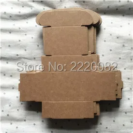 

Free shipping 30 pcs a lot 7.4x7.2x4cm retro kraft packing box/hard paper cardcase/cute candy box/useful storage box/ gift box