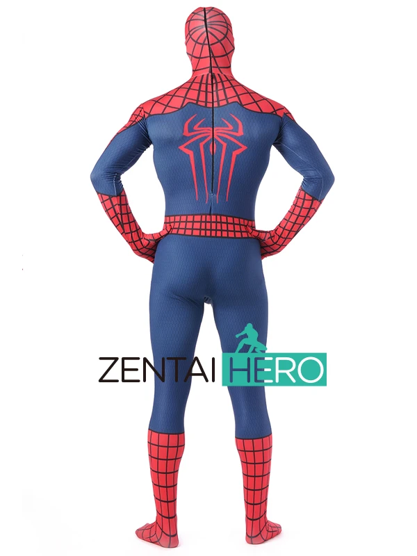 Бесплатная доставка DHL Новый костюм Человека-паука из лайкры и спандекса полный