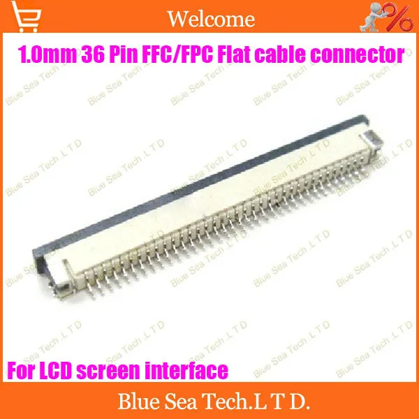 Разъем для кабеля FPC/FFC 36 контактов 1 0 мм 20 шт.|connector|cable forcable fitness |