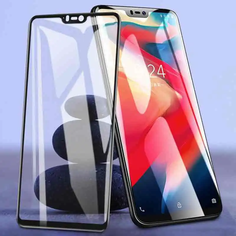 6D изогнутое полное покрытие закаленное стекло экрана протектор кожи для One Plus 6 6T 5