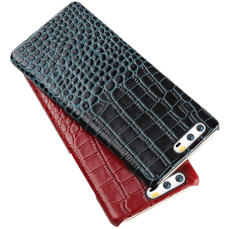 

Genuine Leather Business phone case for huawei mate 20 lite All inclusive Anti-fall for huawei honor 8 X 9 fashion protection