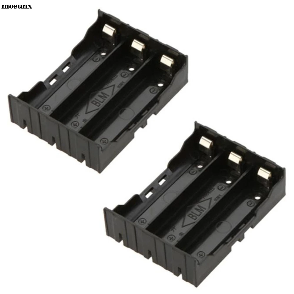 Черный Чехол держатель mosunx для 3 аккумуляторов 18650 7 В 1 шт.|battery holder|case for 18650case battery |