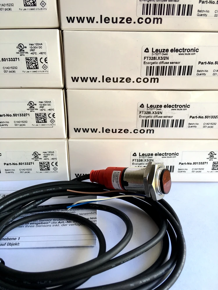 

Free shipping Brand new original German LEUZE photoelectric switch FT328I.X3/2N FT328I.X3/4P photoelectric sensor FT328I.X3 2N