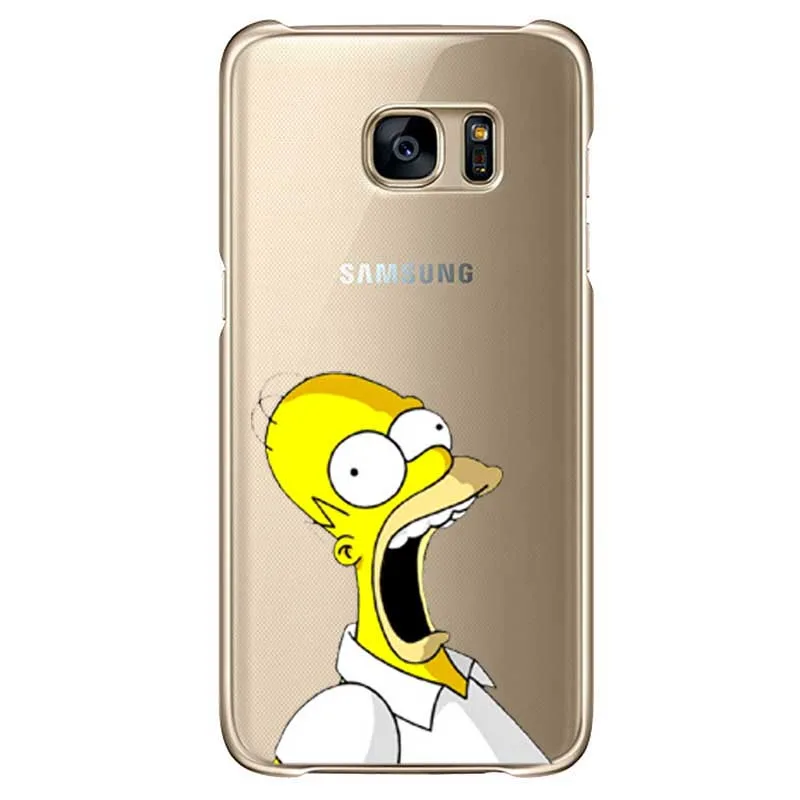 Симпсоны счастливая семья. Для samsung Galaxy J1 J5 J72016/2017 A3 A5 A7 A8 2015 2016 2017 Примечание 8