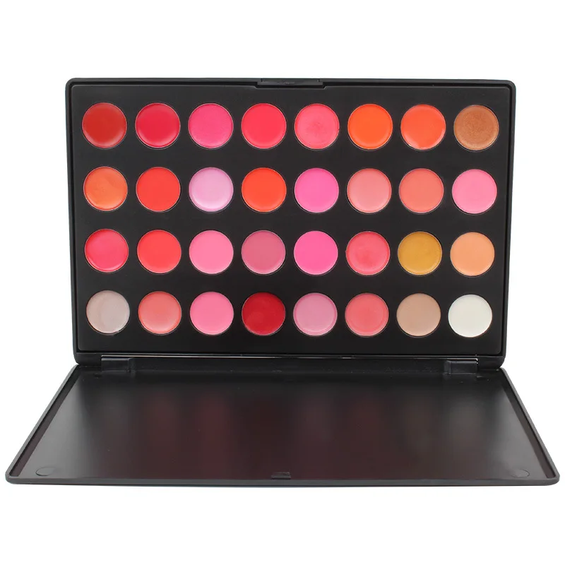 

Beauty 32 Charming Colors Pro Lip Gloss Lipstick Cosmetic Makeup Palette Lip Balm Comestics Palette
