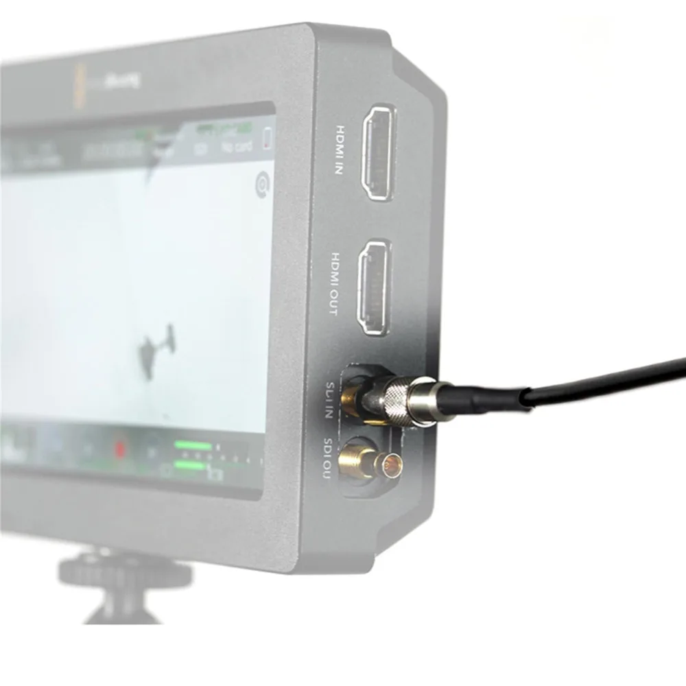 SmallRig BMD мониторы 3G HD SDI входной кабель выход сигнала BNC на DIN 1 0/2 3 мужской 75Ohm для