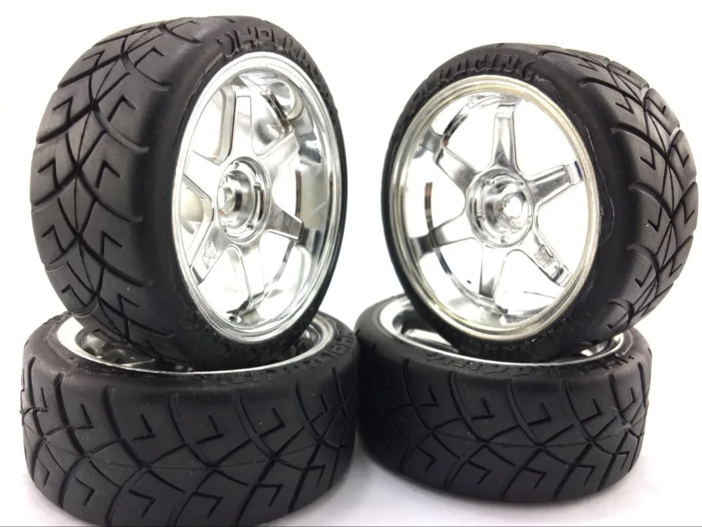 4 шт. HPI колеса для Kyosho FW06 DRIFT RS4 3 Flux 1/10 резиновые гоночные дрифтерные колеса/шины