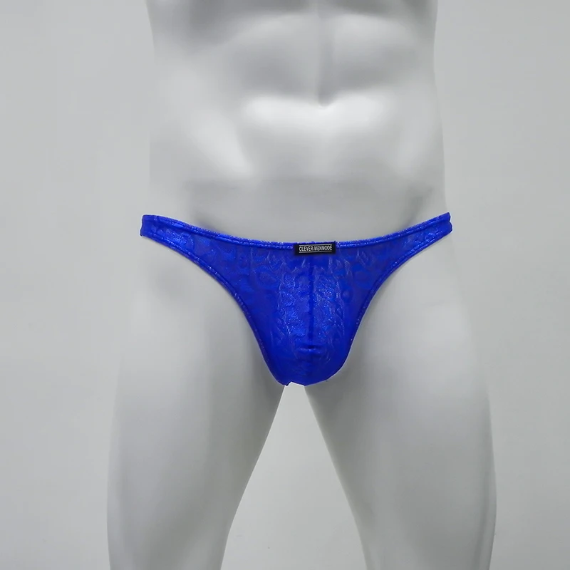 Фото Сексуальное мужское прозрачное кружевное нижнее белье с цветочным рисунком