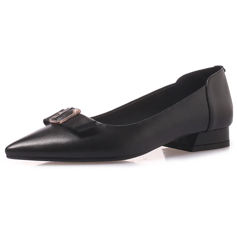 Женские туфли на высоком каблуке FEDONAS классические лодочки из натуральной кожи с