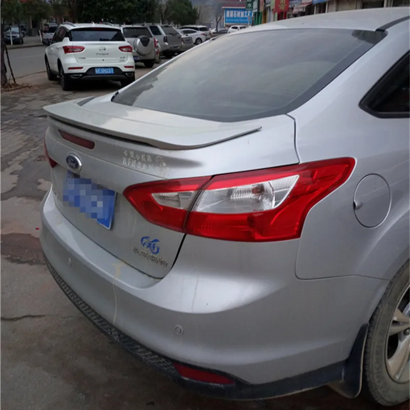 Спойлер для Ford Focus высокое качество ABS материал заднее крыло автомобиля