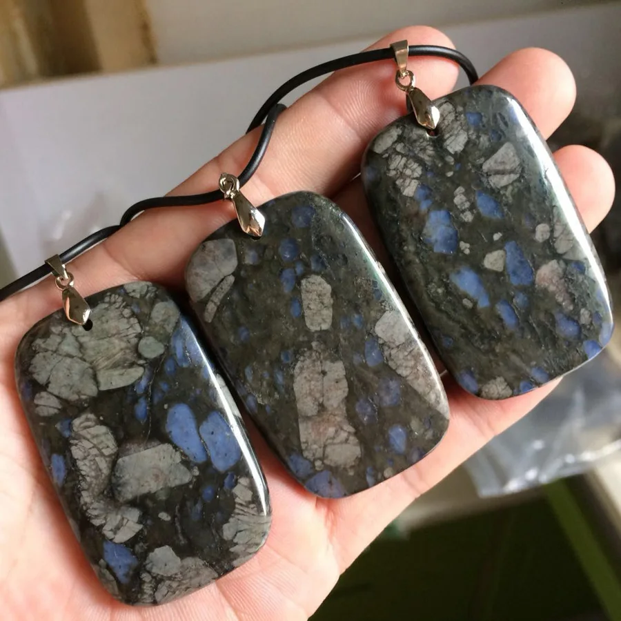 Серое ожерелье из опалового камня, подвеска из натурального камня, хорошее ювелирное изделие для женщин, подарок