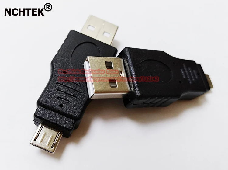 NCHTEK USB 2 0 A штекер к Micro B 5 Pin адаптер для передачи данных конвертер