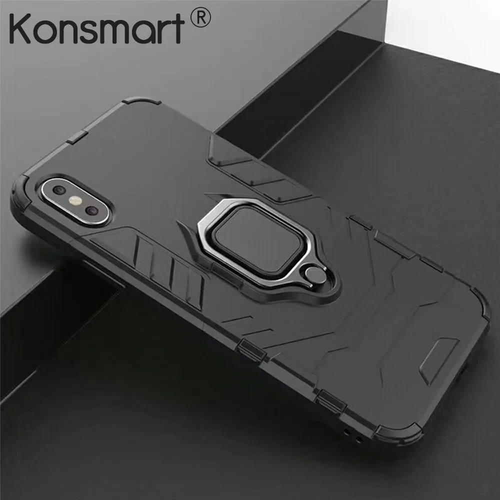 KONSMART новая модель защитный чехол для iphone X 7 8 6 6S Plus 5S 5 SE задняя крышка ударопрочный