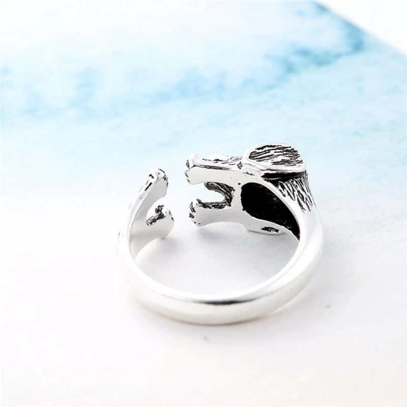 Sole Memory ретро щенок личность милая собака креативный подарок женский серебристый