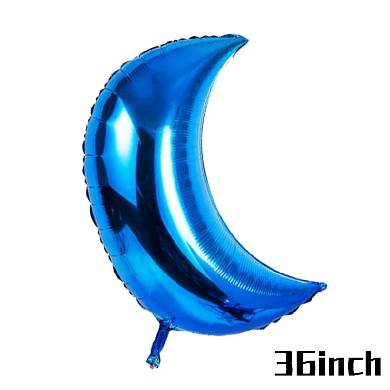 36inch Blue Moon Joy-enlife воздушные шары для вечеринки на день рождения, воздушные шары из алюминиевой фольги, воздушные шары для детского душа, приспособления для декора вечеринки на день рождения - Цвет: 36inch Blue Moon