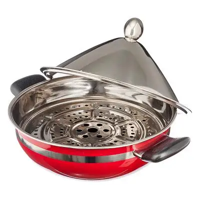 Тажин Пароварка &quotVETTA&quot d26 см нержавеющая сталь|double boiler|food casserolefood grater |