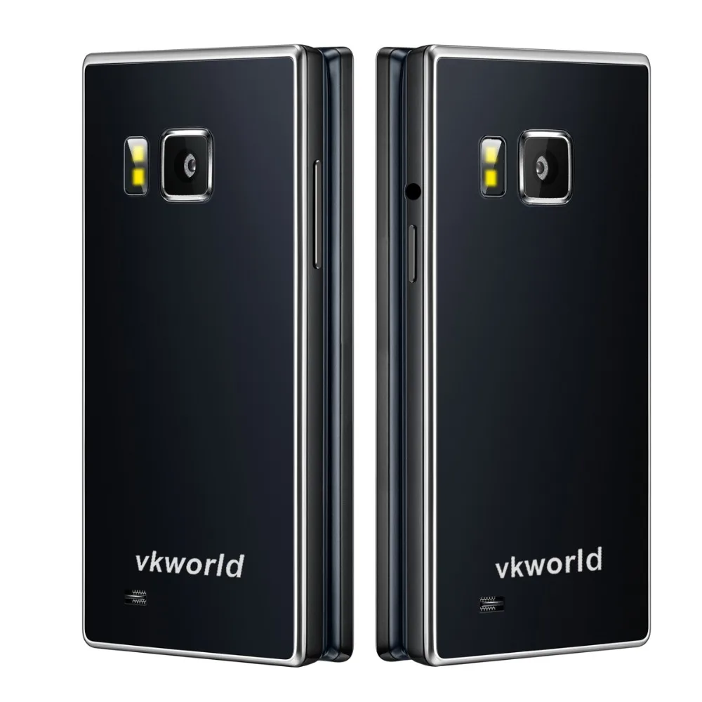 Оригинал VKworld T2 3 Г WCDMA Флип Мобильный Телефон 4.0 'ɺndroid 5.1 MTK6580 Quad Core Dual SIM 1 RAM 8 ROM