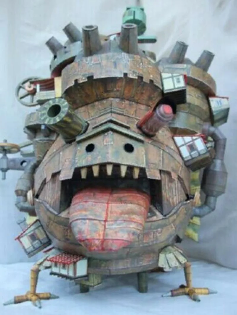 Набор бумажных 3D-моделей Hayao Miyazaki | Игрушки и хобби