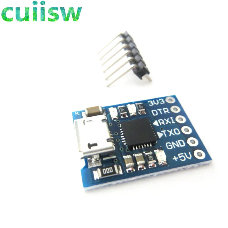 Преобразователь CJMCU CP2102 с MICRO USB на UART TTL модуль 6 контактов последовательный
