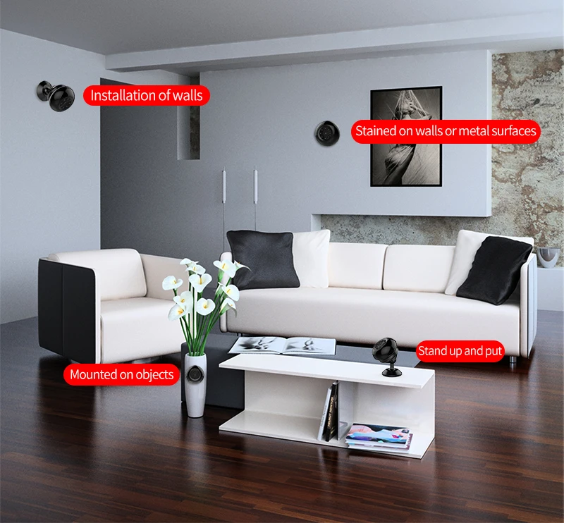 Миниатюрная Wi Fi камера HD Micro DV беспроводная скрытая IP для домашней безопасности