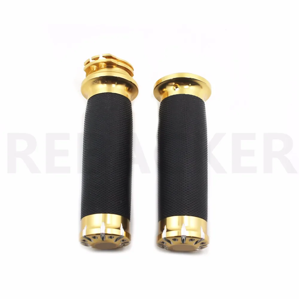 Ручки для мотоцикла ручки черные хромированные золотые алюминиевые CNC Harley Sportster XL