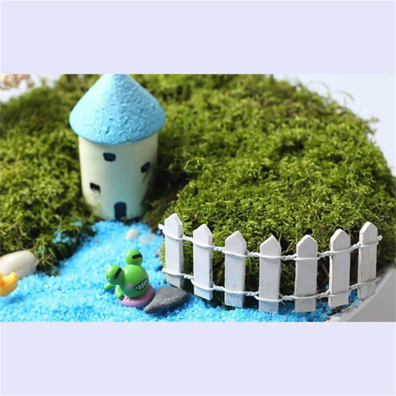 10 шт./лот деревянный маленький мир Ландшафтный декоративный микро искусственный