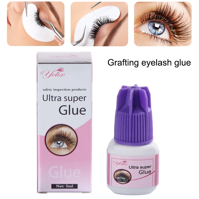Профессиональный клей для наращивания ресниц быстрое высыхание наращивание