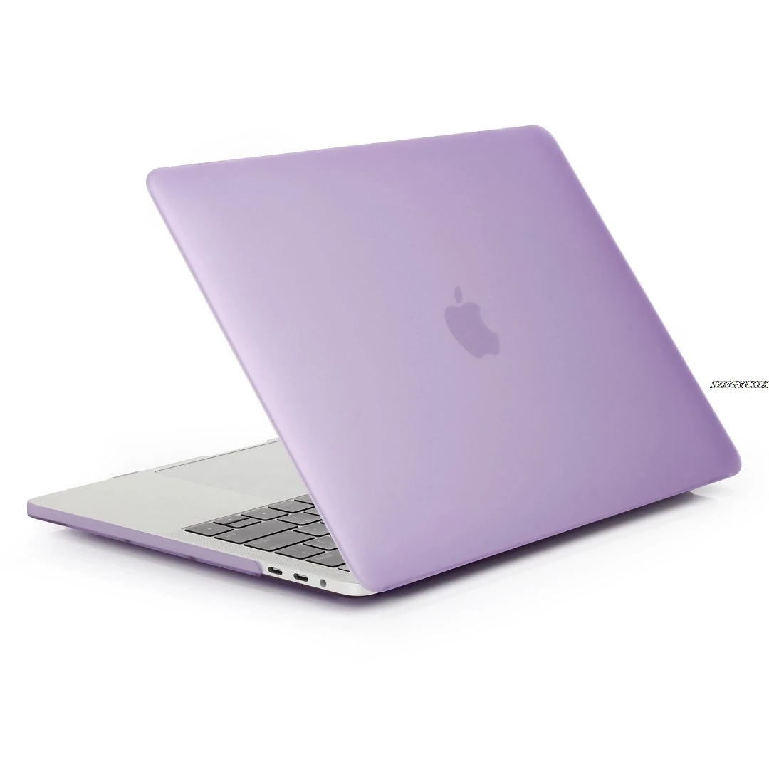 Матовый Жесткий Чехол для ноутбука Macbook Air retina 11 12 13 15 дюймов с сенсорной панелью чехол A1706 A1707 A1989 A1990 A1932