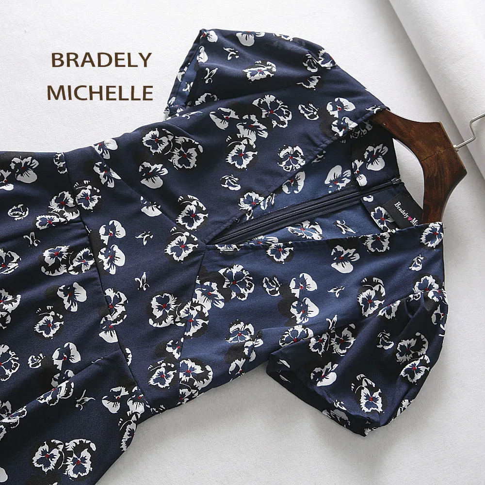 BRADELY MICHELLE, Летнее мини платье, сексуальное, v-образный вырез, короткий рукав, с принтом, платья для женщин на молнии
