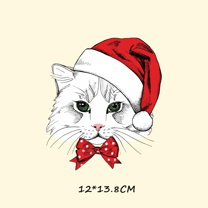 Рождественские нашивки ZOTOONE Праздничные наклейки для одежды термопечать с