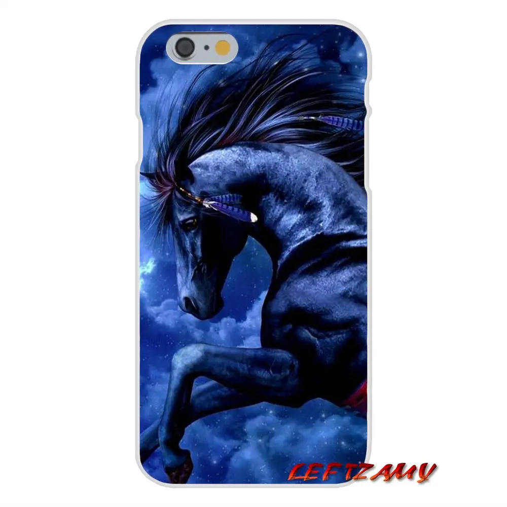 Для Samsung Galaxy A3 A5 A7 J1 J2 J3 J5 J7 2015 2016 2017 аксессуары чехлы для телефонов белая Лошадь