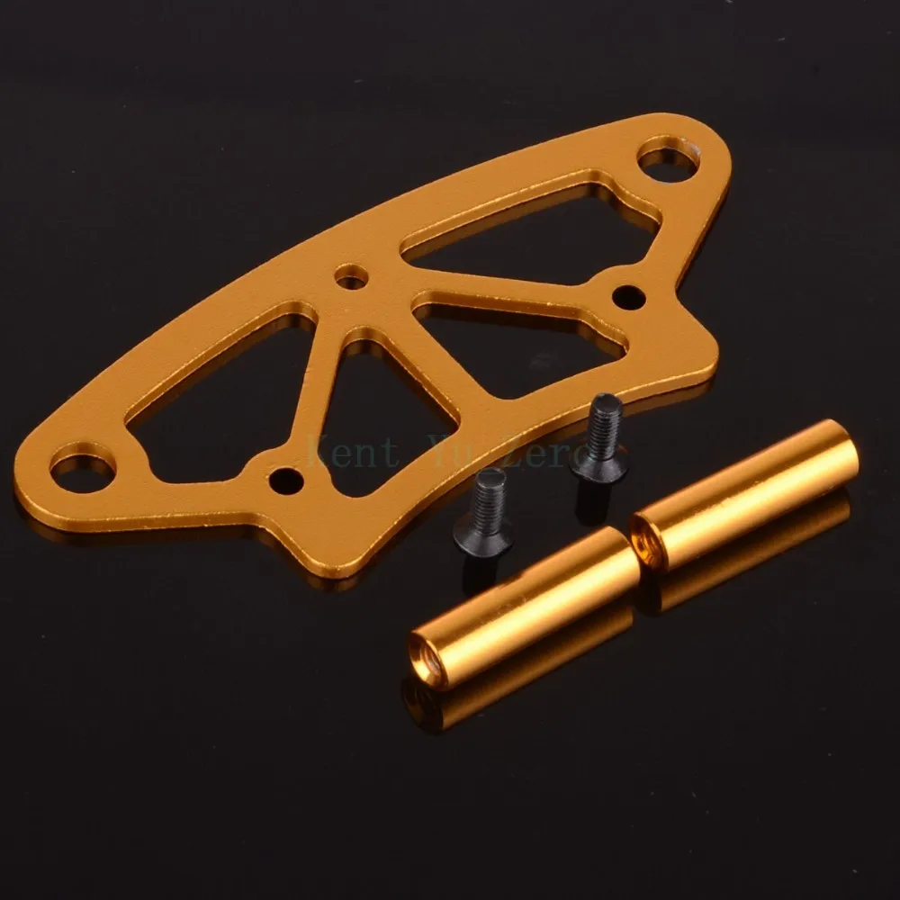 

102058G HSP Front Bumper (Aluminum) For RC 1/10 Model Car 02009 Upgrade Parts,Golden