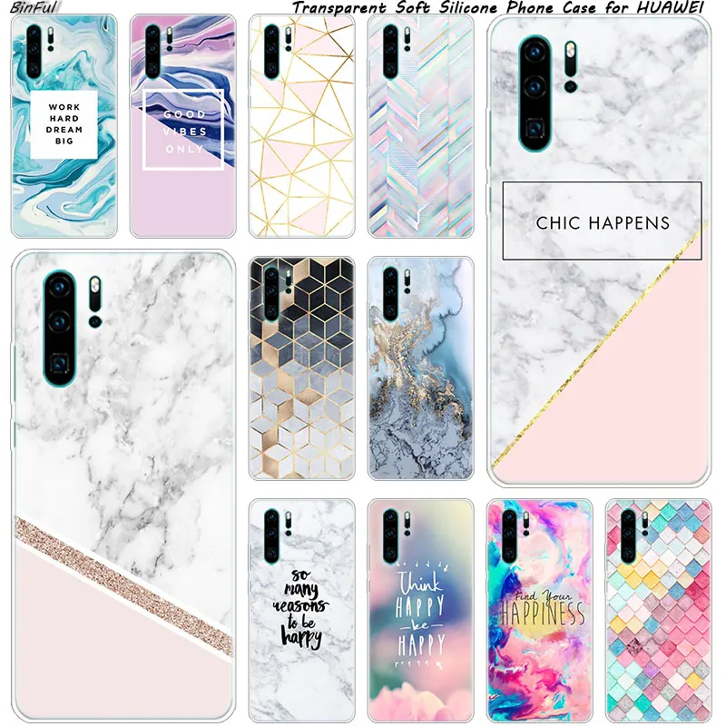 Шикарный Розовый Мраморный Симпатичный мягкий силиконовый чехол для телефона