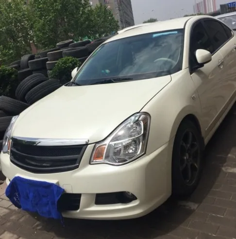Для Nissan sylphy Almera sentra 2009-2011 сетка для переднего бампера из углеродного волокна