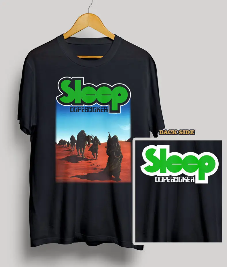 SLEEP-DOPESMOKER CD COVER футболка DOOM METAL STONER BLACK SABBATH, размер S-3XL, хлопок, футболки брендовая одежда футболки