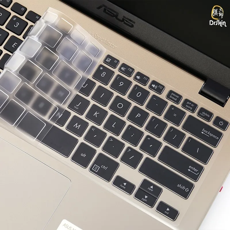 Высокое качество ТПУ клавиатура крышка полный прозрачный Невидимый для ASUS S4100UQ S4000 14 дюймов Защитная пленка Пылезащитная водонепроницаемая