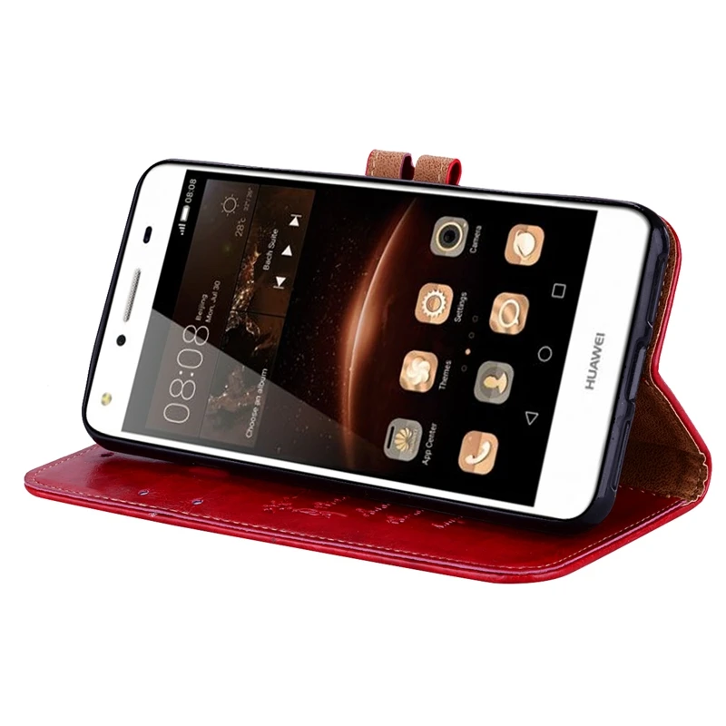 Кожаный чехол-бумажник для huawei Y5II Y5 II/Y6 ii Compact CUN-U29 CUN-L21 CUN-L01 Honor 5A LYO-L21 CUN U29 откидной Чехол с подставкой