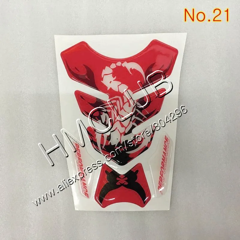 No. 21 3D бак наклейки протектор для SUZUKI RGV250 VJ22 RGV 250 90 91 92 93 94 95 1990 1991 1992 93 1995 3D углеродного волокна Бензобак pad - Цвет: No. 21