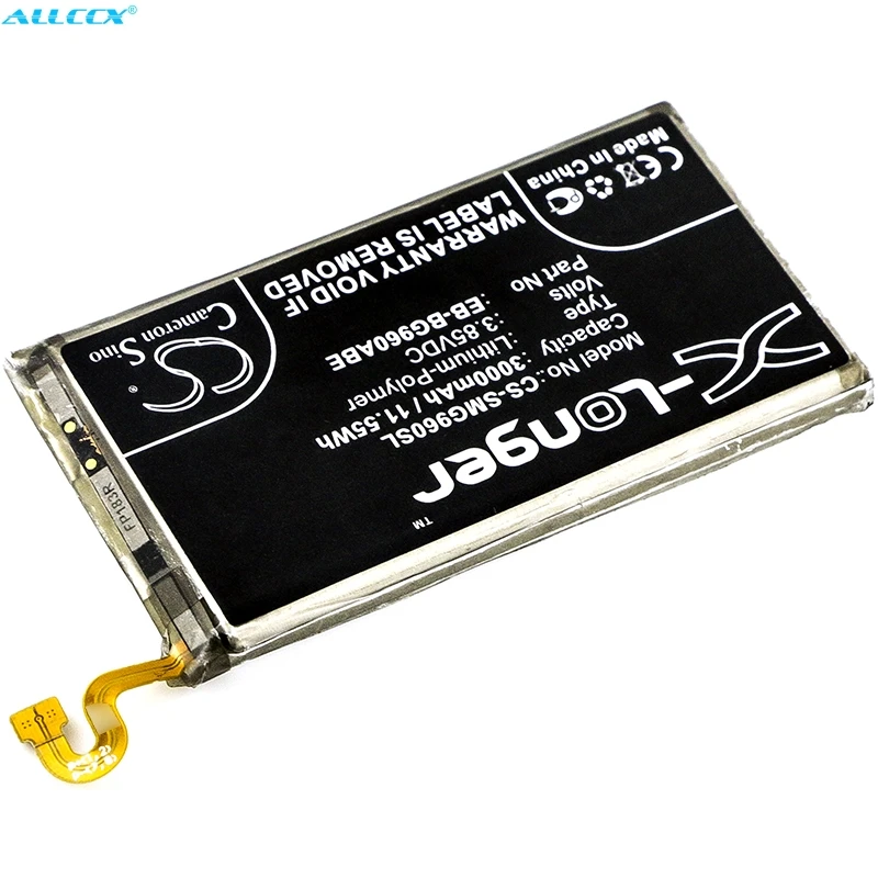 EB-BG960ABE аккумулятора Cameron Sino 3000 мАч для samsung Galaxy S9, SCV38, SM-G960, G9600, G9608, G960F, G960J, G960N, G960XU, WiMAX 2