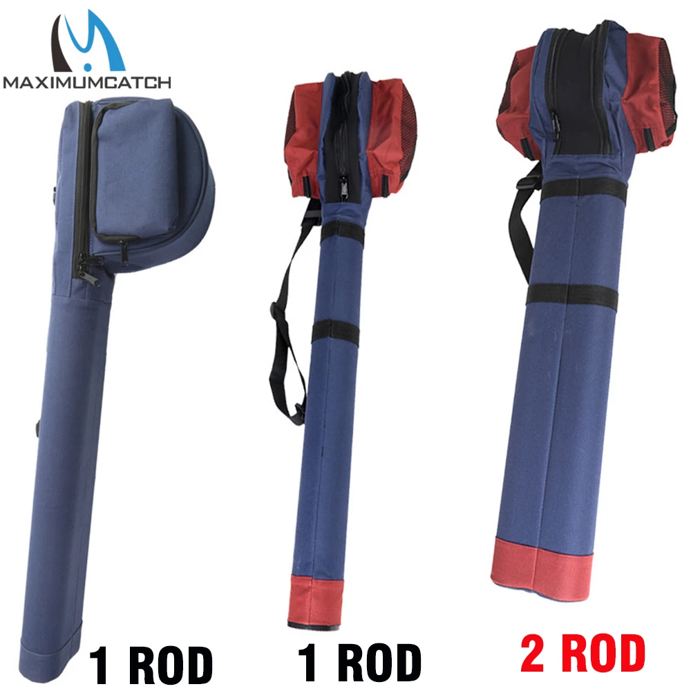 Чехол Maximumcatch для удочки ловли нахлыстом с катушкой треугольная Cordura Canvas & Carbon 9