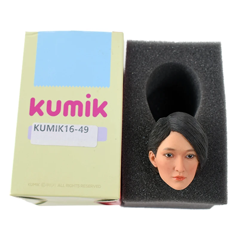 TopToys масштаб 1/6 KUMIK 16 49 женская голова Лепка азиатская звезда Zhou Xun автомобиль Yi Lian